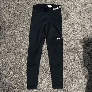 Nike Pro Leggings, Size S, Black